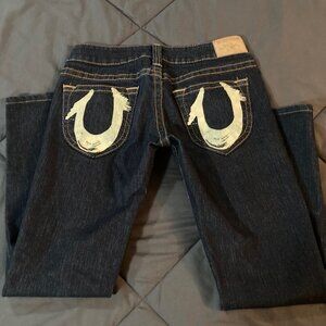 True Religion Painted Horseshoe Jean 30"